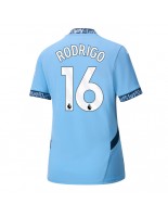 Manchester City Rodri Hernandez #16 Hjemmedrakt Dame 2024-25 Korte ermer